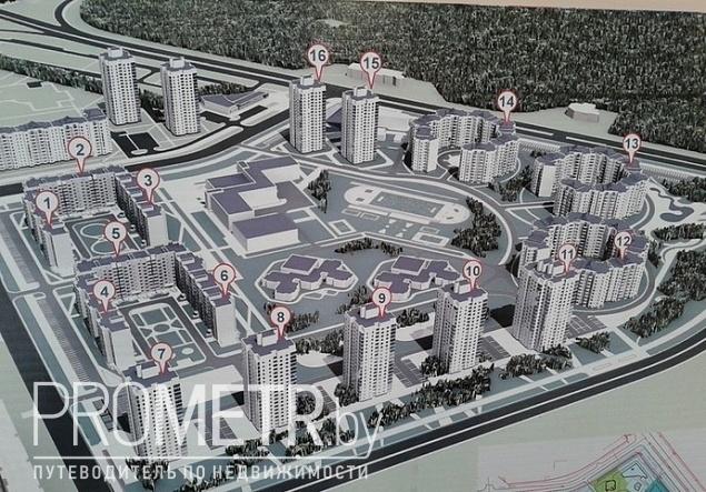 Жилой квартал Застройка мкрн. «Лошица-9» - фото 