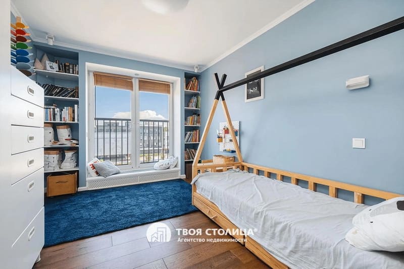 Трёхкомнатная квартира в Новой Боровой ул. Авиационная 1. Детская