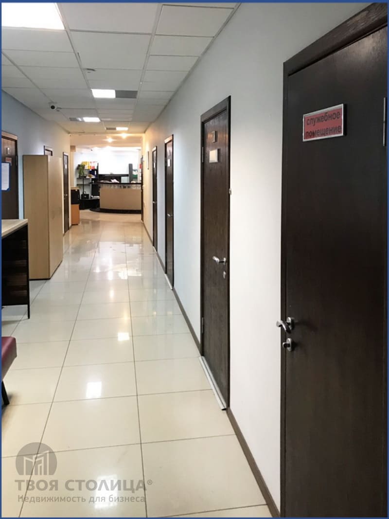 Офисный этаж в Модум Плаза, на Володько 6. Коридор