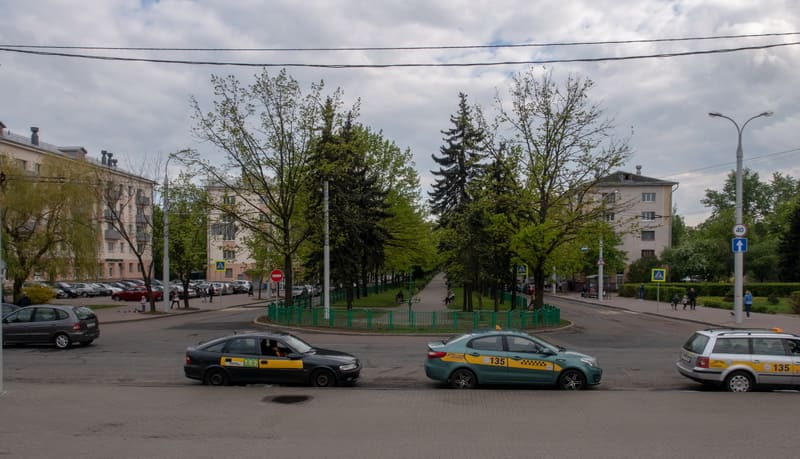 Бульвар Тараса Шевченко в Минске