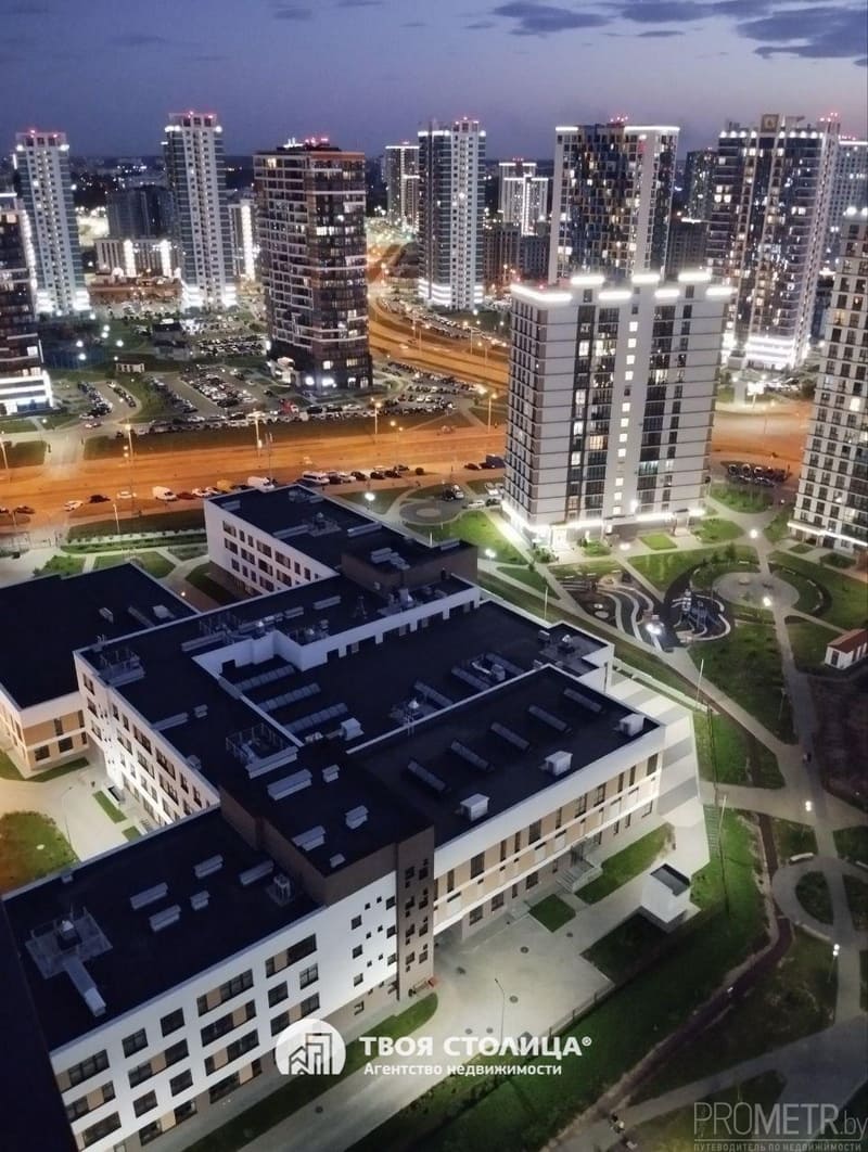 Квартира-студия на Аэродромной, 26. Вид из окна