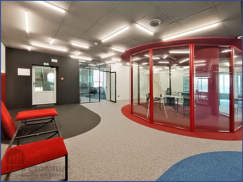 Аренда офисных помещений в бизнес-центре "Rum-Global". Изолированный офисный блок 923.9 кв.м на 11 этаже