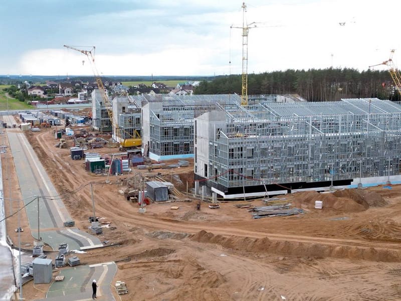 Строительство новой инфекционной больницы в Новинках