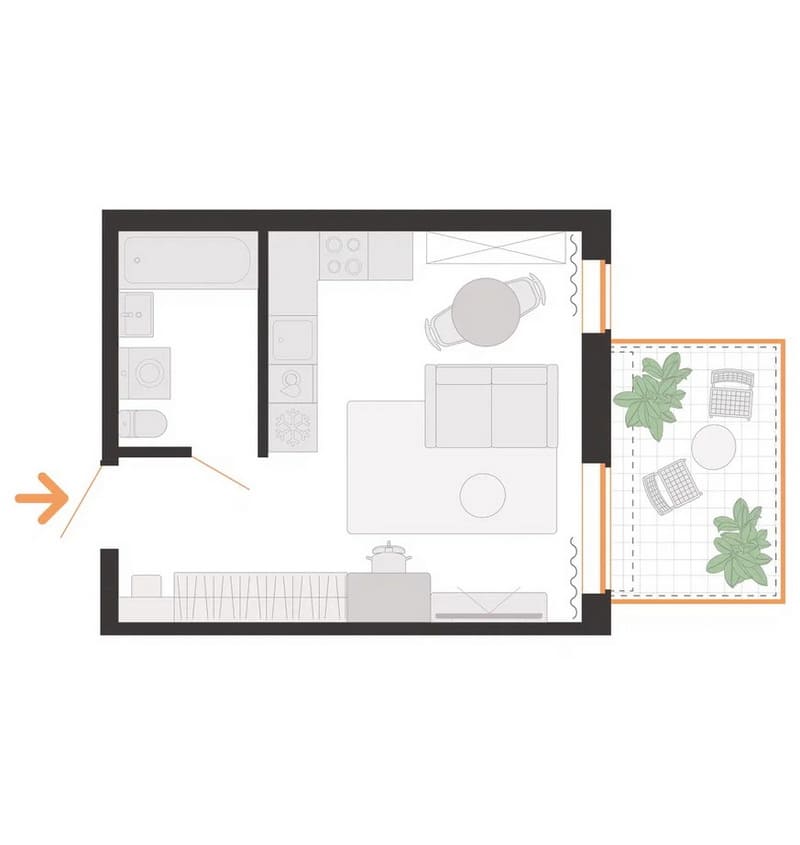 Студия в доме "Лунный свет" Студия в доме "Лунный свет"