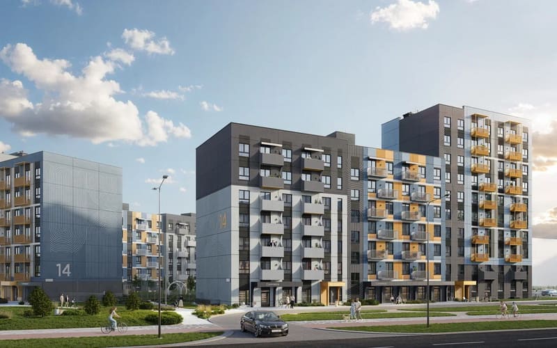 Дом Лунный свет в Новой Боровой - вид с улицы Дом Лунный свет в Новой Боровой - вид с улицы