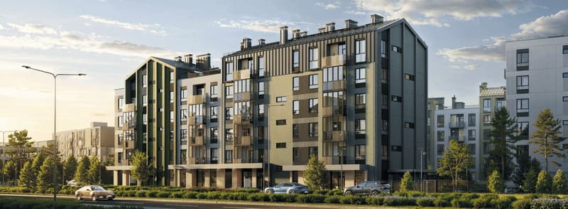 Ситихаус 6.7. в Зелёной гавани - общий вид