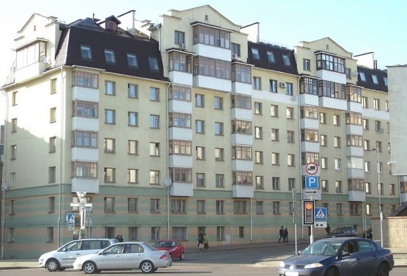 Реконструированная хрущёвка по ул. Гвардейская, Минск