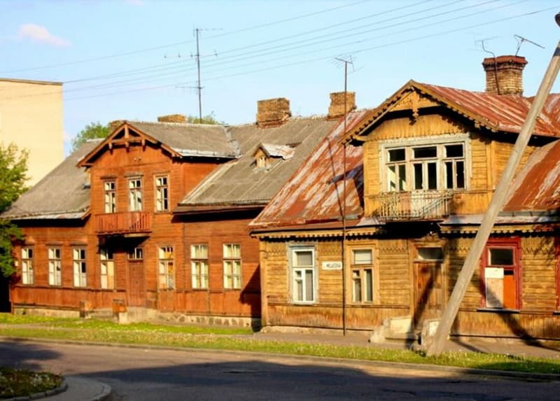 Столетние жилые дома в Гродно