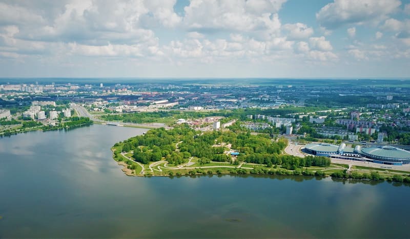 Чижовка, вид с высоты Чижовка, вид с высоты