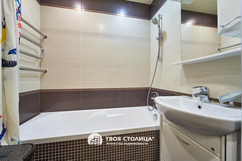 Однокомнатная квартира в Минске на Карского, 21. Санузел