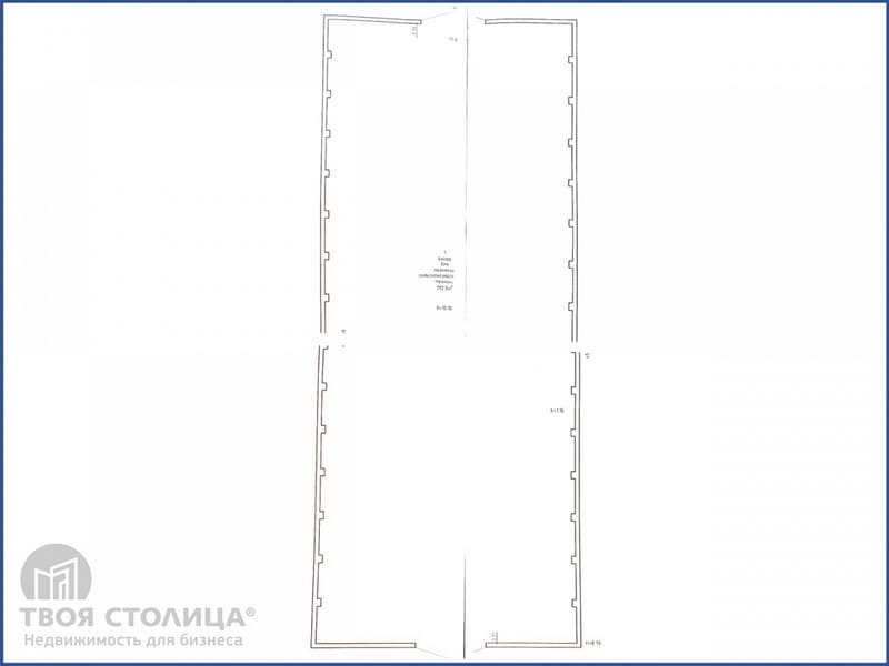 Склад в Жодино. Планировка