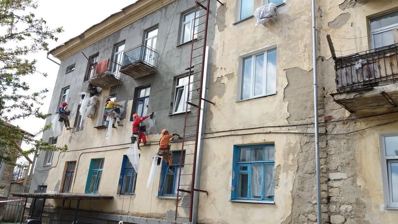 Капитальный ремонт трёхэтажной хрущёвки