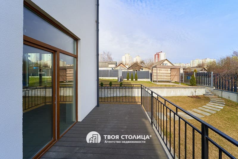 Таунхаус на Тупиковой. Терраса и зона барбекю