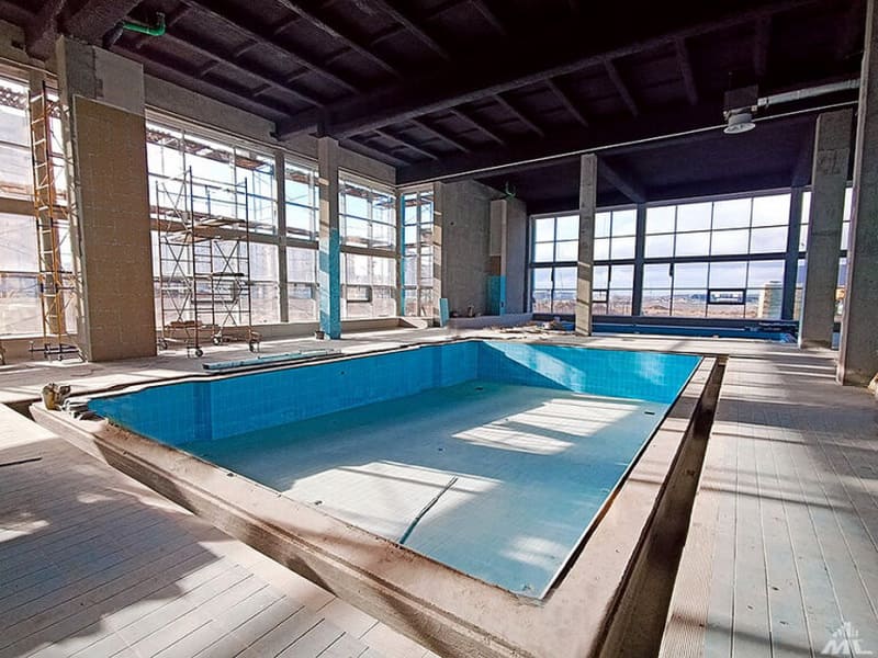 Строительство ФОК в Каменной горке