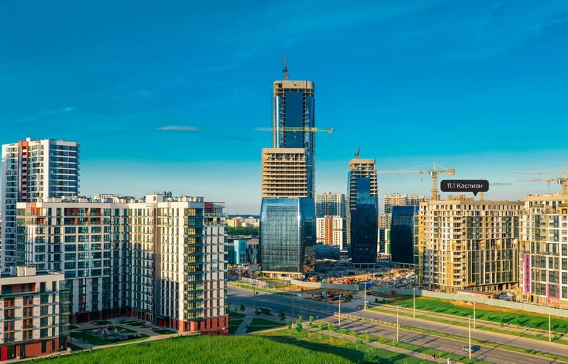 Строительство МФЦ в Минск Мире