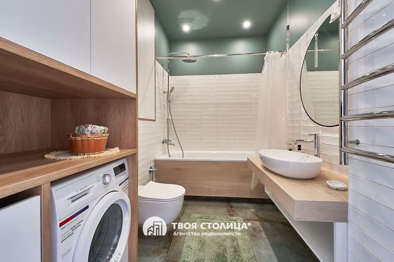 Аренда двухкомнатной квартиры в ЖК Лазурит. Санузел