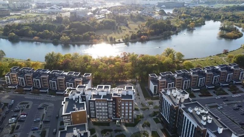 ЖК Левада дома в первой линии. Минск