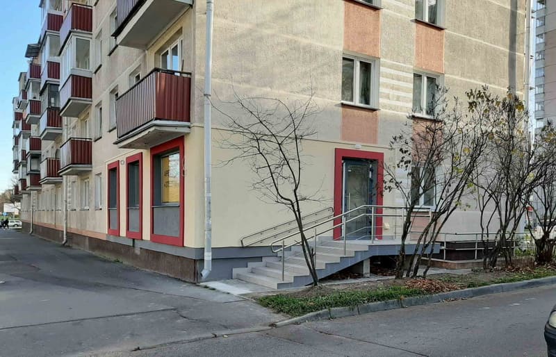 Магазин из двухкомнатной квартиры на улице Орловской. Фото проектного бюро Тектоника