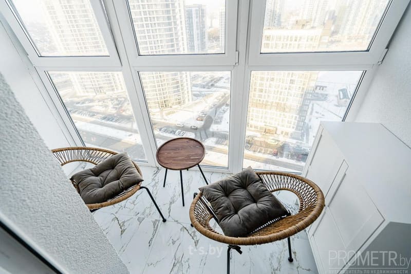 Евродвушка. Белградская, 11. Лоджия