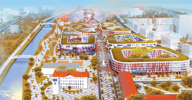 Эскизный проект застройки Кошарского полуострова