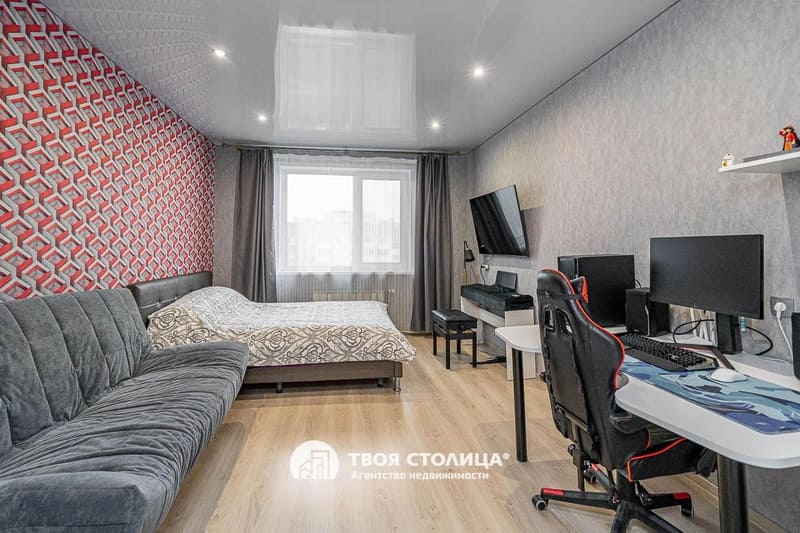 Однокомнатная квартира на Панченко, 10А. Жилая комната