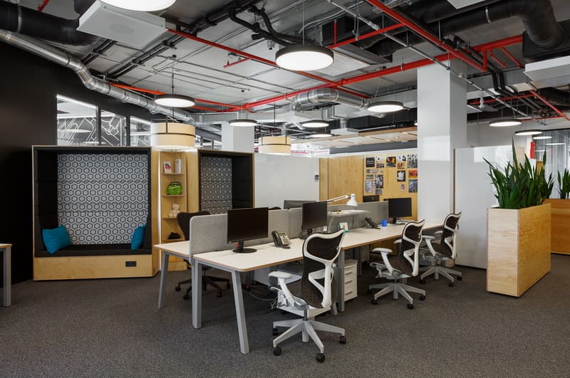 Офис IT-компании в бизнес-центре