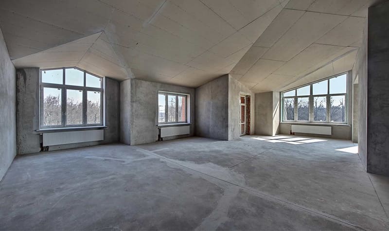 Квартира без отделки в новостройке