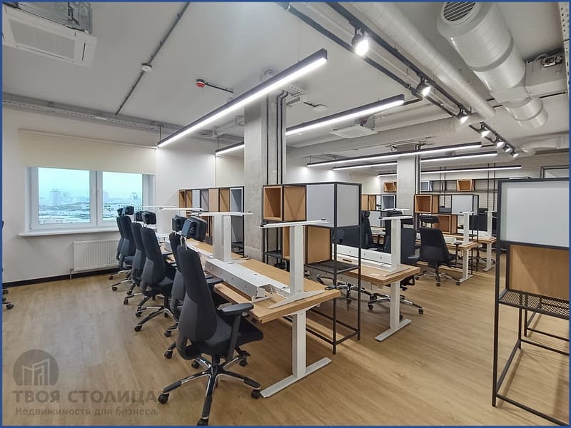 Офис 672 кв.м. в бизнес-центре на Нёманской 24. Open space - 3