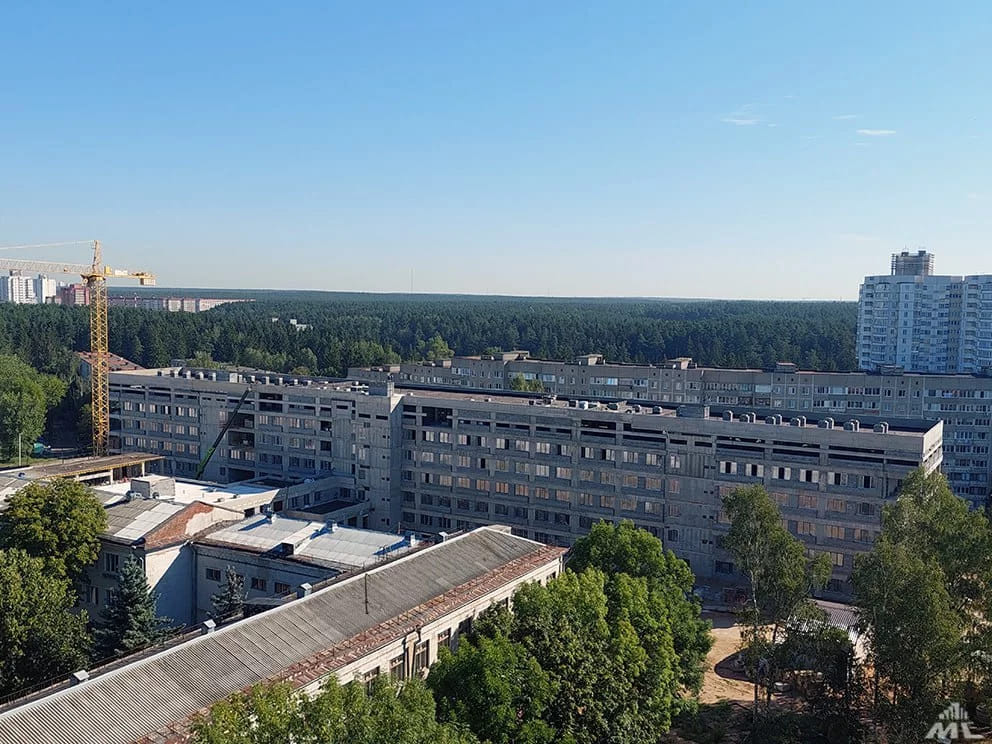 Интернат для престарелых и инвалидов на Ангарской, Минск. Реконструкция