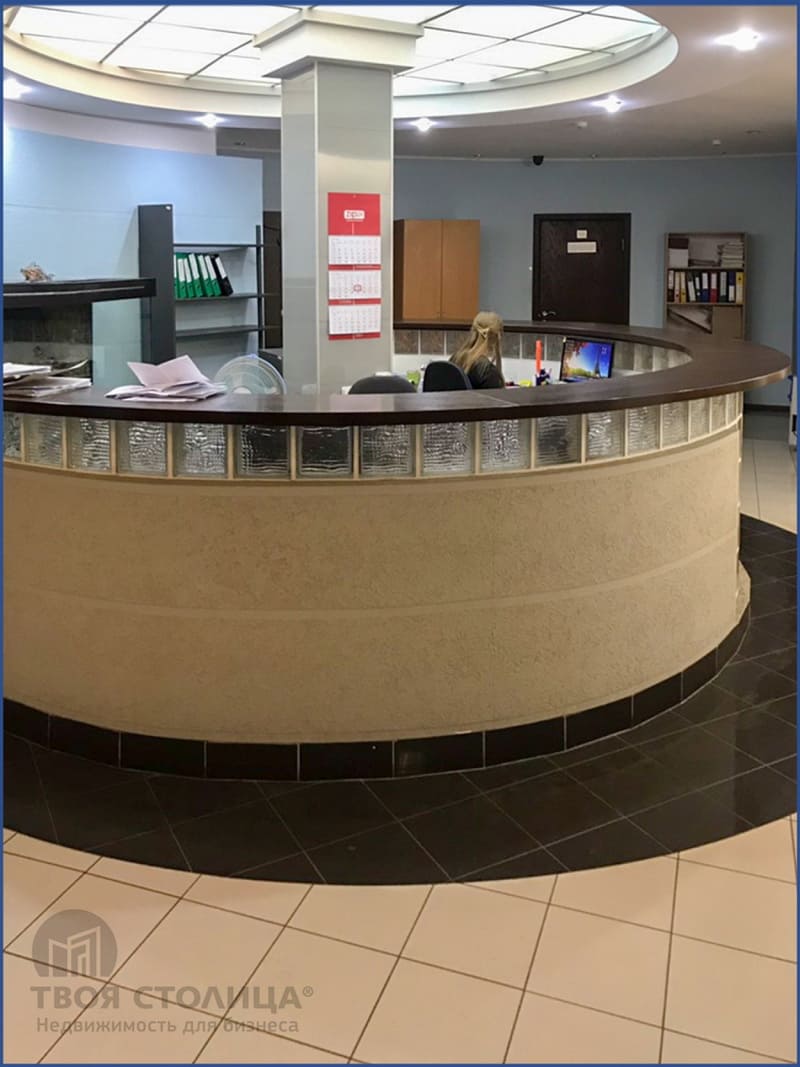 Офисный этаж в БЦ Модум Плаза, на Володько 6. Ресепшн