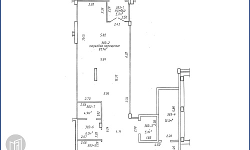Продажа помещения Минск, Мстиславца ул., 8