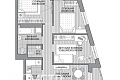 4-комнатная 73.3