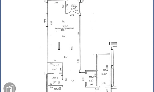 Аренда помещения Минск, Мстиславца ул., 8