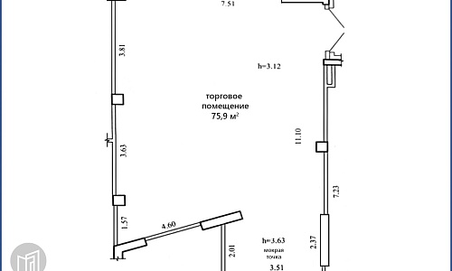 Аренда помещения Минск, Жореса Алферова, 12