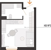 Квартира дня: студия в Новой Боровой  - маленькая, но с большим потенциалом