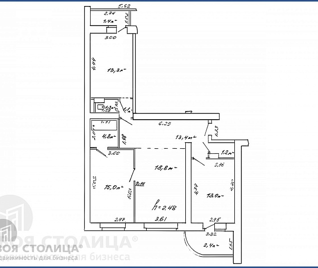  Аренда помещения Минск, Захарова, 50 - фото 1