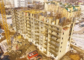 Ход строительства жилого дома №2 (по генплану) ЖК «Минский квартал»