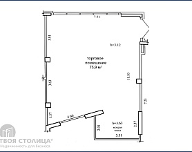  Аренда помещения Минск, Жореса Алфёрова, 12 - фото 1