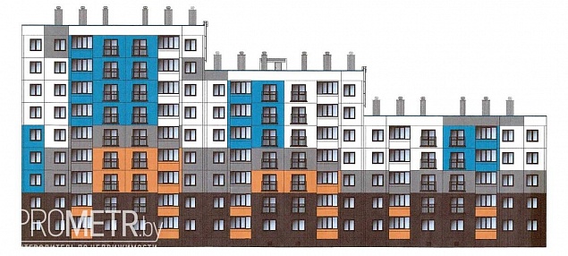 Жилой дом Жилой дом по ул. Пуховской-30 в микрорайоне № 7, Бобруйск - фото 