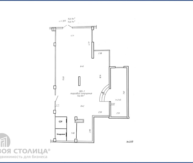  Продажа помещения Минск, Мстиславца ул., 8 - фото 0