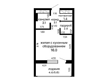 Квартира дня: Ваша высотная студия. Вид на Минск - как на ладони 
