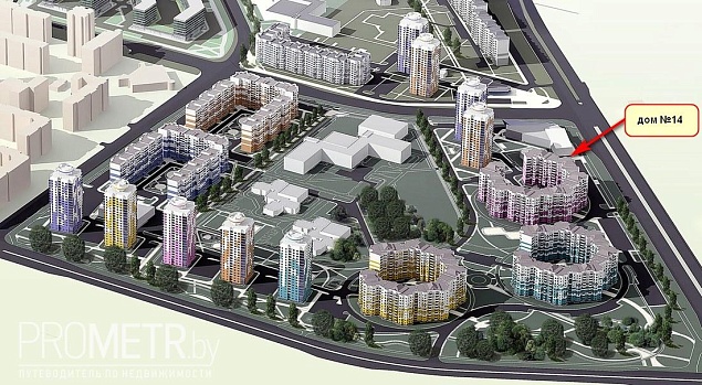  Жилой дом №14 «Лошица-9» - фото 