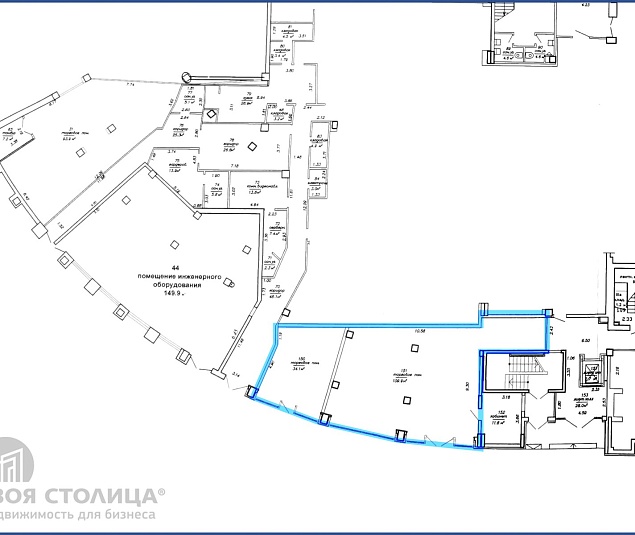  Аренда помещения Минск, Купалы ул., 25 - фото 1